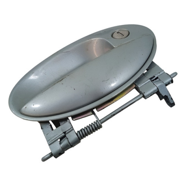 Maçaneta Externa Dianteiro Chevrolet Gm Celta 2007 Cinza Claro