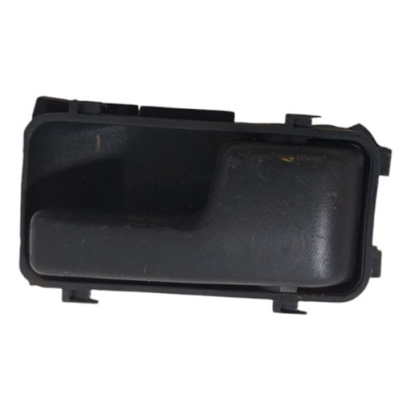 Maçaneta Interna Direita Da Porta Fiat Uno 1985/1994 Preta Traseira