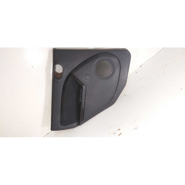 Forro Porta Fiesta 2008 Ate 2010 Traseiro Lado Esquerdo  Cinza-escuro