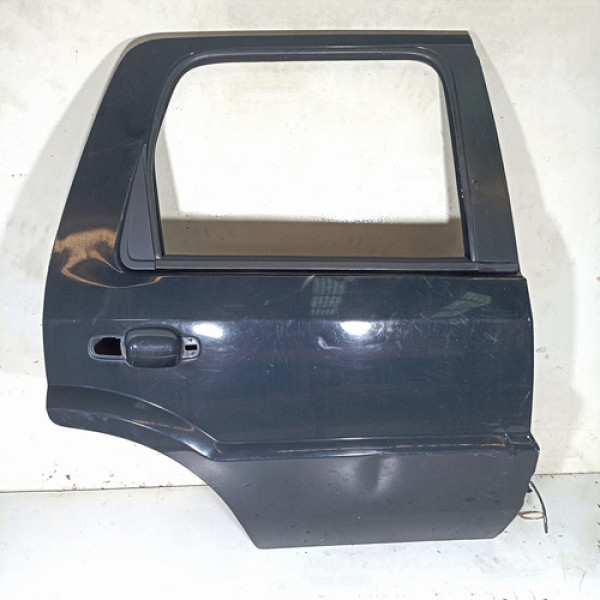 Porta Traseira Direita Ford Ecosport 2003-2012 C/detalhe Traseira Direito Preto