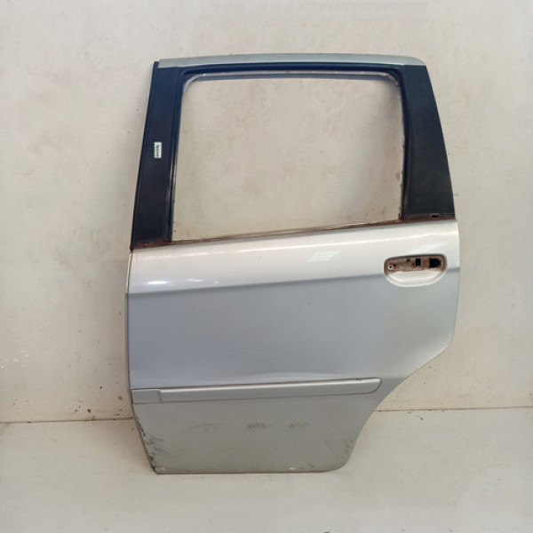 Porta Traseira Esquerda Fiat Idea 2004/2010 Traseira Esquerdo Prata