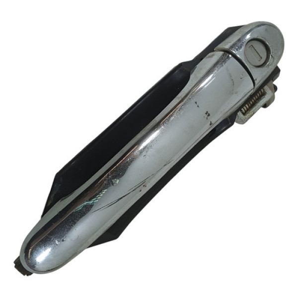 Maçaneta Externa Dianteira Direita Fiat Palio 2010 Prata/preto Dianteira