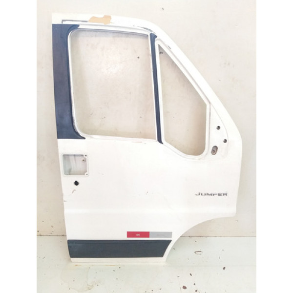 Porta Dianteiro Direto Citroen Jumper 2006 Até 2017 Dianteira Direito Branco