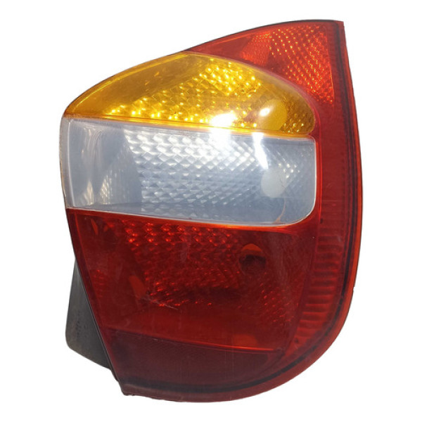 Lanterna Traseira Direita Fiat Palio Fire 2001/2003 Detalhe Direito Vermelho