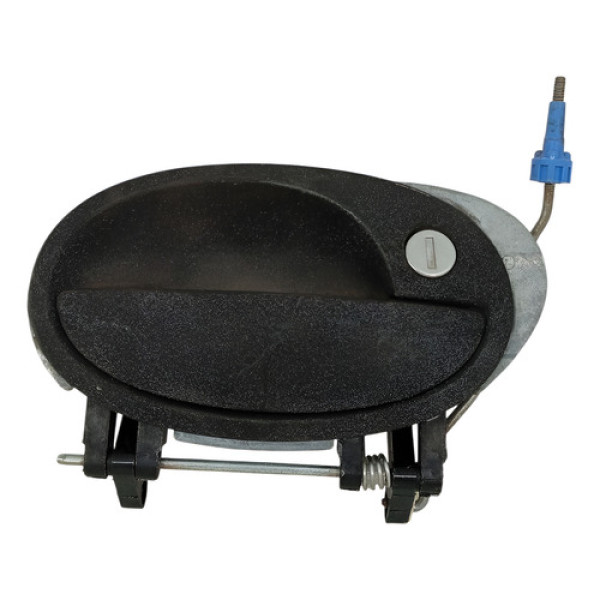 Maçaneta Externa Porta Diant Ld Chevrolet Corsa 2002 A 2012 Preta Dianteira