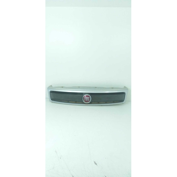 Grade Superior Dianteira Parachoque Fiat Palio Siena Detalhe Cinza