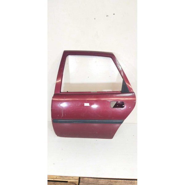 Porta Traseira Esquerda Chevrolet Vectra 1998 Traseira Esquerdo Vermelha