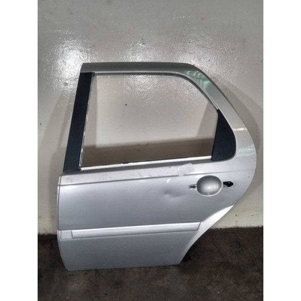 Porta Traseira/esq Fiat Palio 2008/10 Dtl Amassado/riscado