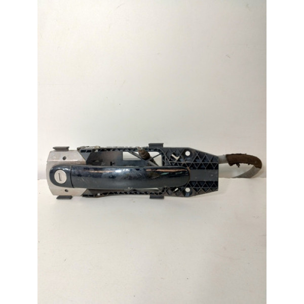 Maçaneta Externa Dianteira Esquerda Vw Jetta 2012 Original  Preto