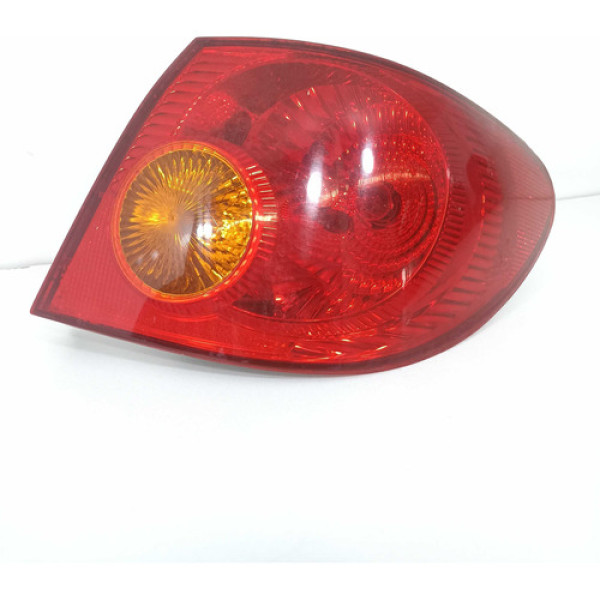 Lanterna Traseira Direita Toyota Corolla 1.8 2004-2007 Direito Vemerlho/amarelo