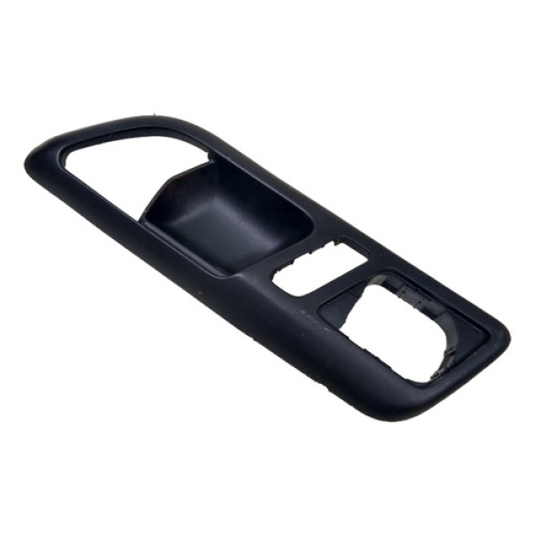 Moldura Maçaneta Interna Dianteiro Esquerdo Vw Polo Sedan  Preta Dianteira