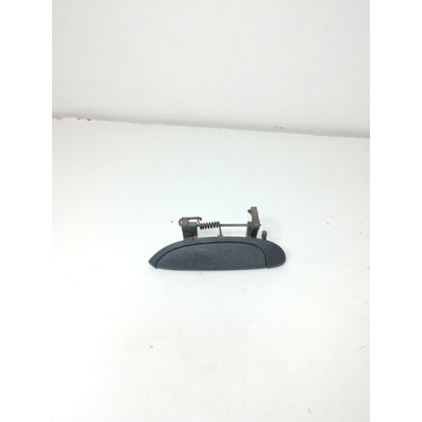 Maçaneta Externa Porta Traseira Esquerda Clio 1999 A 2014 Preta Traseira