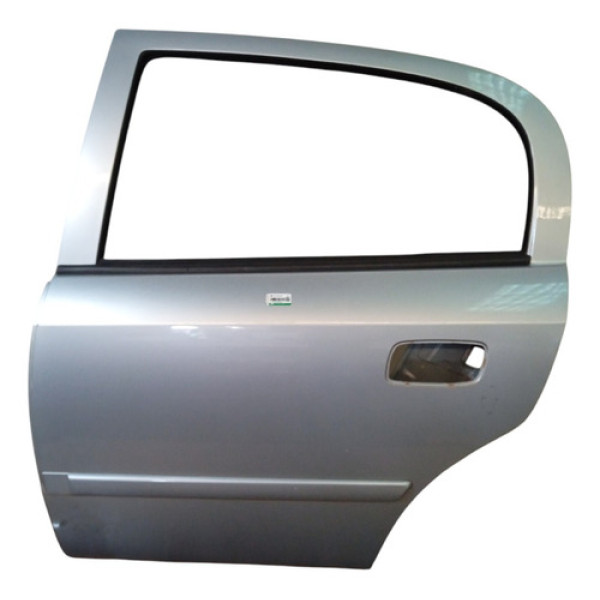 Porta Traseira Esquerda Prata Gm Astra 00/11 Traseira Esquerdo Prata