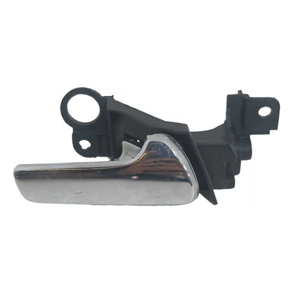 Maçaneta Interna Traseira Direita Gm Astra 2011 Original Prata E Preto