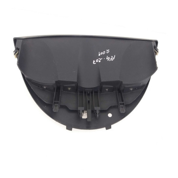 Acabamento Moldura Painel Peugeot 207 Passion Preta 