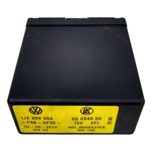 Modulo Relé Retrovisor Ajuste Vidro Elétrico Vw Polo Sedan  Preto