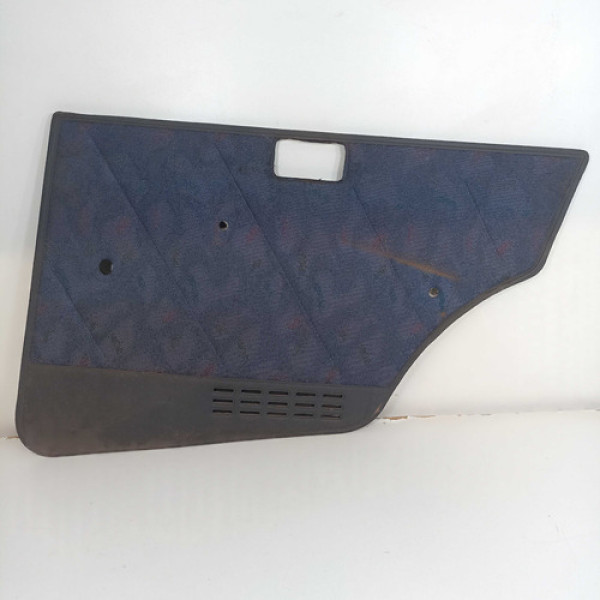 Forro De Porta Traseiro Direito Fiat Uno Mille 4p 1984/2013 Azul