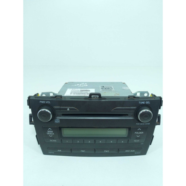 Radio Original Toyota Corolla 2013 Modelo  86120-02e90
