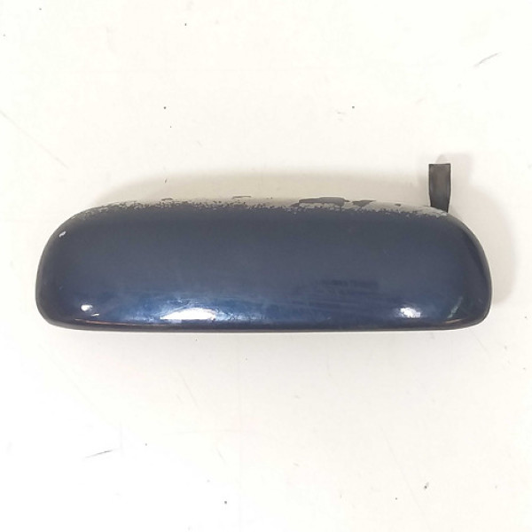 Maçaneta Externa Esquerda Ford Fiesta 1997 Original Azul Dianteira/traseira