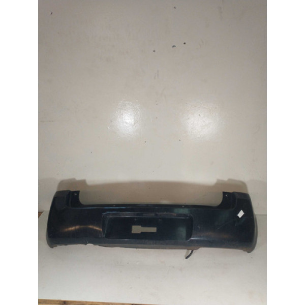 Para-choque Traseiro Chevrolet Meriva 2008 Detalhe 