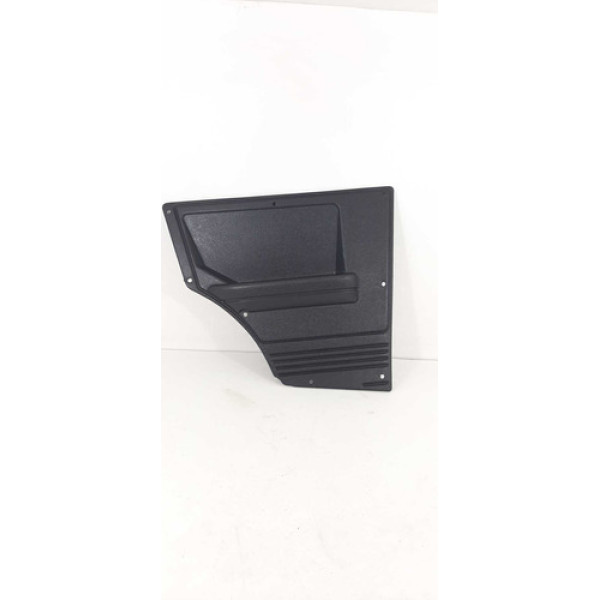 Forro Lateral Traseiro Esquerdo Fiat Uno C/detalhe  Preto