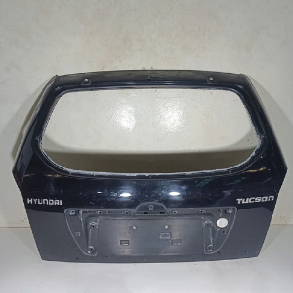 Tampa Traseira Hyundai Tucson 2004-2014 C/detalhe Original Preto