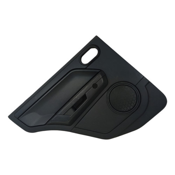 Forro De Porta Traz. L.e Ford Ecosport 2008 A 2011 Cinza-escuro