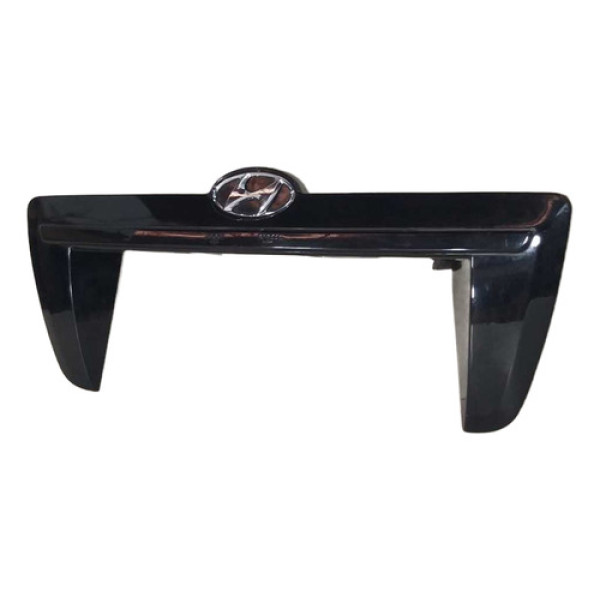 Moldura Com Friso Tampa Traseira Tucson 2009 Emblema