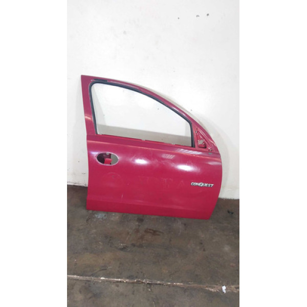 Porta Dianteira Direita Corsa Hatch Sedan Montana 2002  Dianteira Direito Vermelho