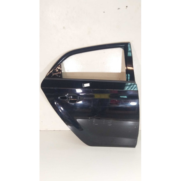 Porta Traseira Direita Hyundai Hb20 2013 Á 2015 Detalhe  Traseira Direito Preto