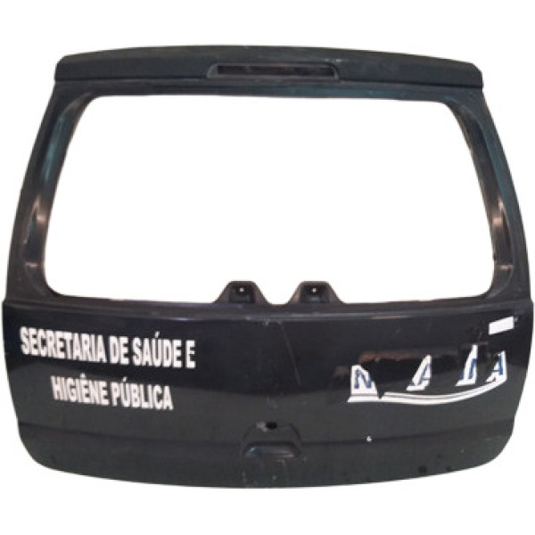 Tampa Porta Malas Chevrolet  Meriva 2003  Até 2009 - Preto