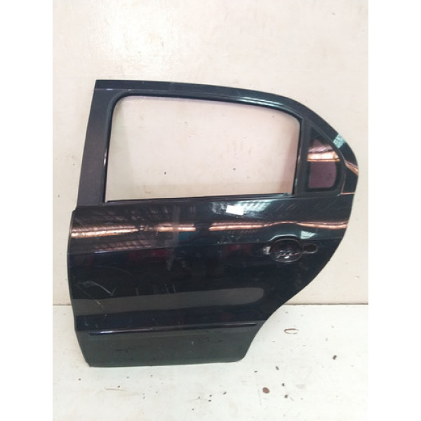 Porta Traseira Esquerda Gol Voyage G5/g6/g7/g8 2011 A 2021 Traseira Escuro Preto