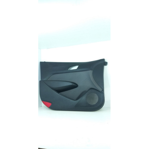 Forro De Porta Dianteira Lado Esquerdo Hyundai Hb20 2016 Cinza-escuro