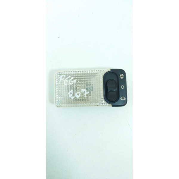 Botão Luz De Cortesia Teto Peugeot 207 2008 Até  2011