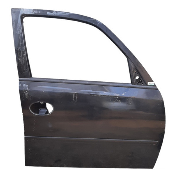 Porta Dianteira Direita Gm Meriva 2002/2011 Traseira Direita Preto