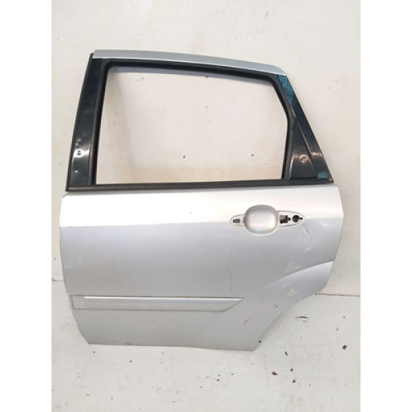Porta Traseira Lado Esquerdo Fiesta 2004 A 2012 Detalhes Traseira Esquerdo Cinza