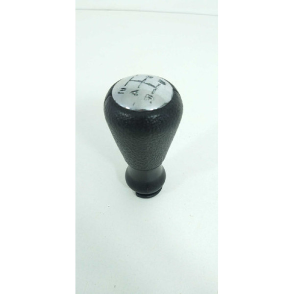 Manopla Cambio Peugeot 207 307 Tampa Marchas Cromado Preto