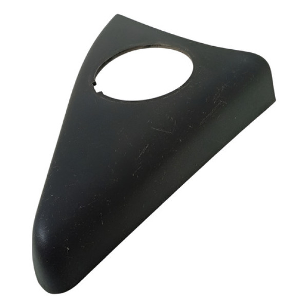 Moldura Retrovisor Interno Esq Renault Sandero 2014 A 2019 Cinza-escuro