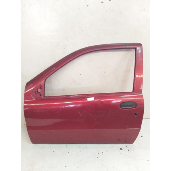 Porta Dianteira Esquerdo Fiat Palio 1998 Dianteira Esquerdo Vermelho