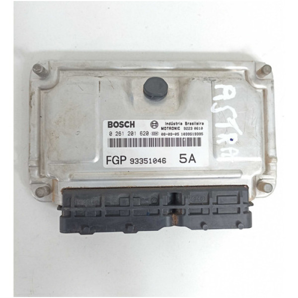 Módulo Injeção Gm Astra 2.0 Flex 0261201620 Fgp 93351046 5a