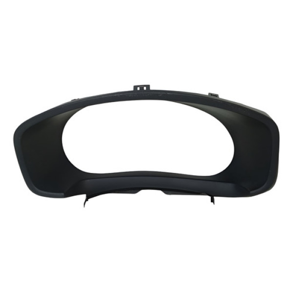 Moldura Acabamento Painel Borracha Logan Sandero 2015 A 2020 Cinza-escuro