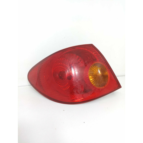 Lanterna Traseira Esquerda Toyota Corolla 1.8 2004-2007 Esquerdo Vermelho/amarelo