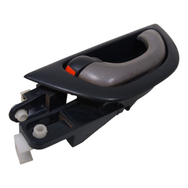 Maçaneta Interna Porta Traseira Esquerda Honda Fit 1.5 2010 Preta Traseira