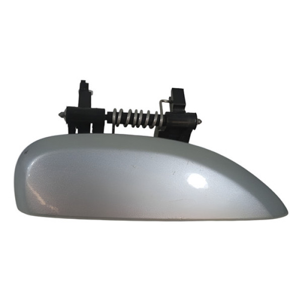 Maçaneta Externa Dianteira Direita Renault Sandero 2014 Prata