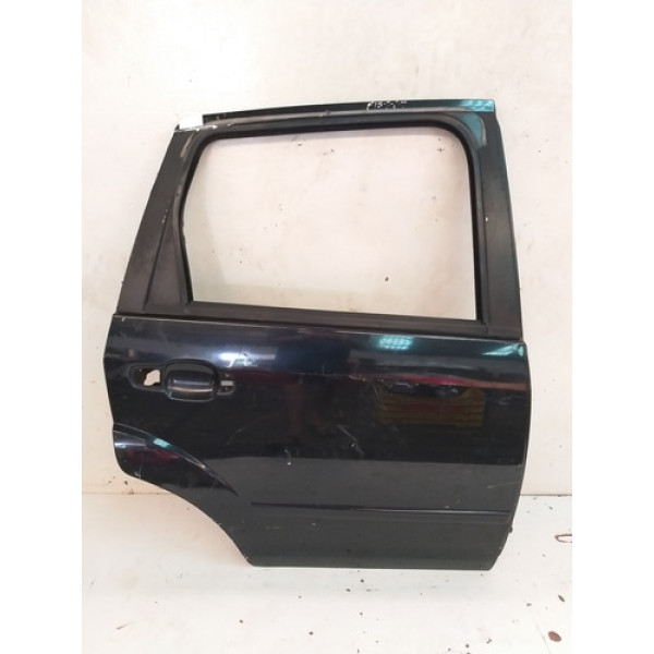 Porta Traseira Direita Ford Fiesta Sedan 2006  Traseira Direito Preto