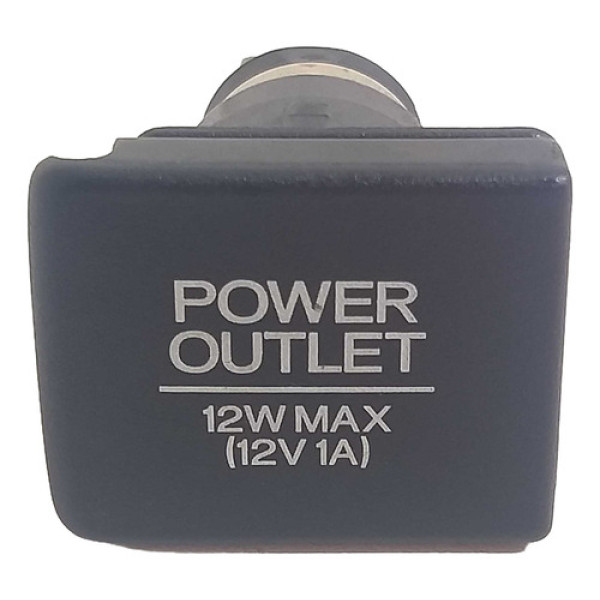 Tomada Power Outlet 12v Honda New Fit 2012/2013 Original  Preta
