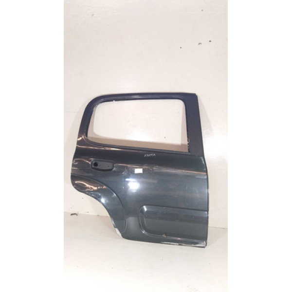 Porta Traseira Direita Fiat Uno Vivace 2010 Detalhe  Traseira Direito Cinza-escuro