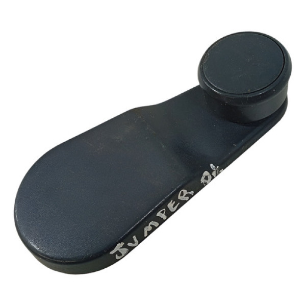 Manivela Do Vidro Dianteiro Esquerdo Fiat Ducato 2010 Cinza-escuro