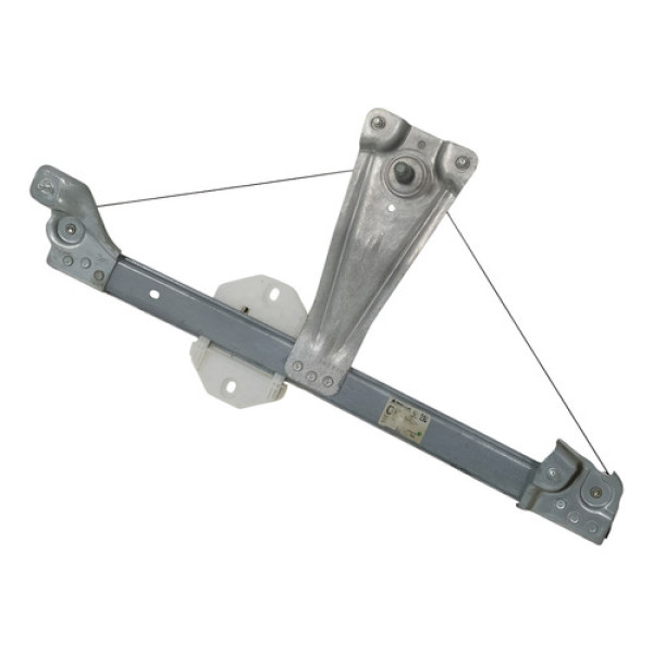 Maquina De Vidro Mec Renault Sandero 2014 Prata