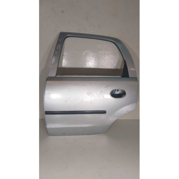 Porta Traseiro Esquerda Chevrolet  Corsa Maxx 2002 Traseira Esquerdo Cinza
